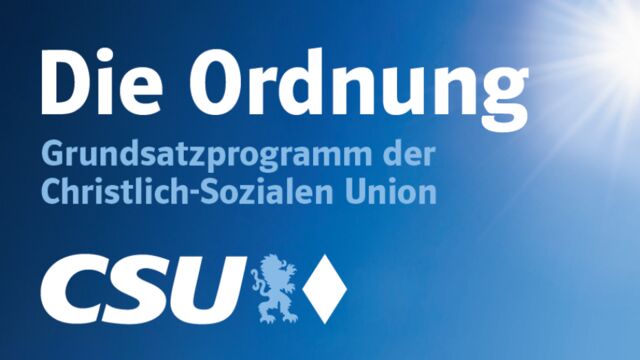 #DieOrdnung