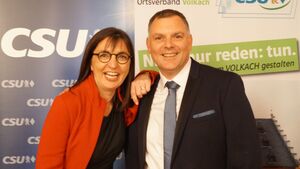 Zusammen klappts! MdL Barbara Becker und Heiko Bäuerlein