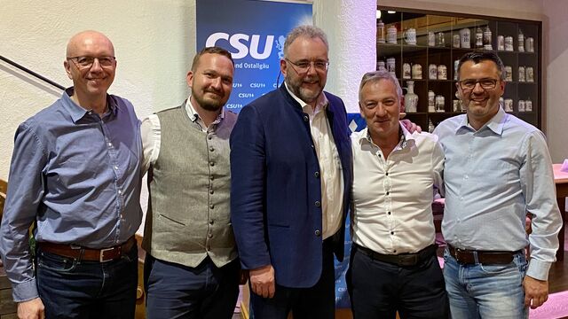 CSU Obergünzburg Kreisvertreterversammlung | Foto: Angelika Schorer