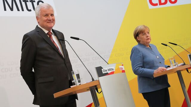 Horst Seehofer und Angela Merkel Horst Seehofer und Angela Merkel