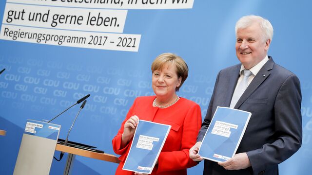 Merkel Seehofer Regierungsprogramm Merkel Seehofer Regierungsprogramm