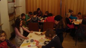 Plätzchenbacken mit der CSU Marktzeuln 2010
