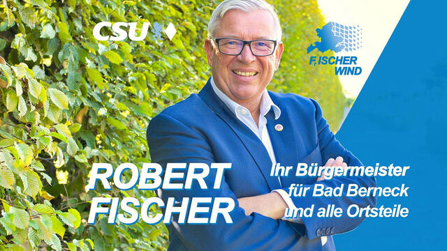 CSU-Bürgermeisterkandidat Robert Fischer