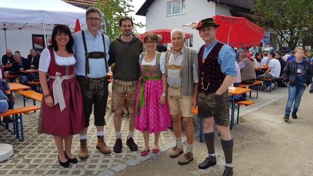 Vatertagsfest auf dem Schachtlhof CSU
