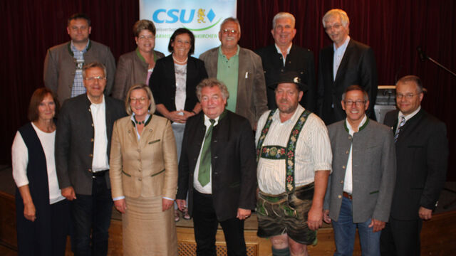 Kreisvorstand CSU-Kreisverband Garmisch-Partenkirchen 2017–2019.