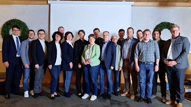 Max Heimerl mit Kreisvorstand CSU Mühldorf Max Heimerl mit Kreisvorstand CSU Mühldorf