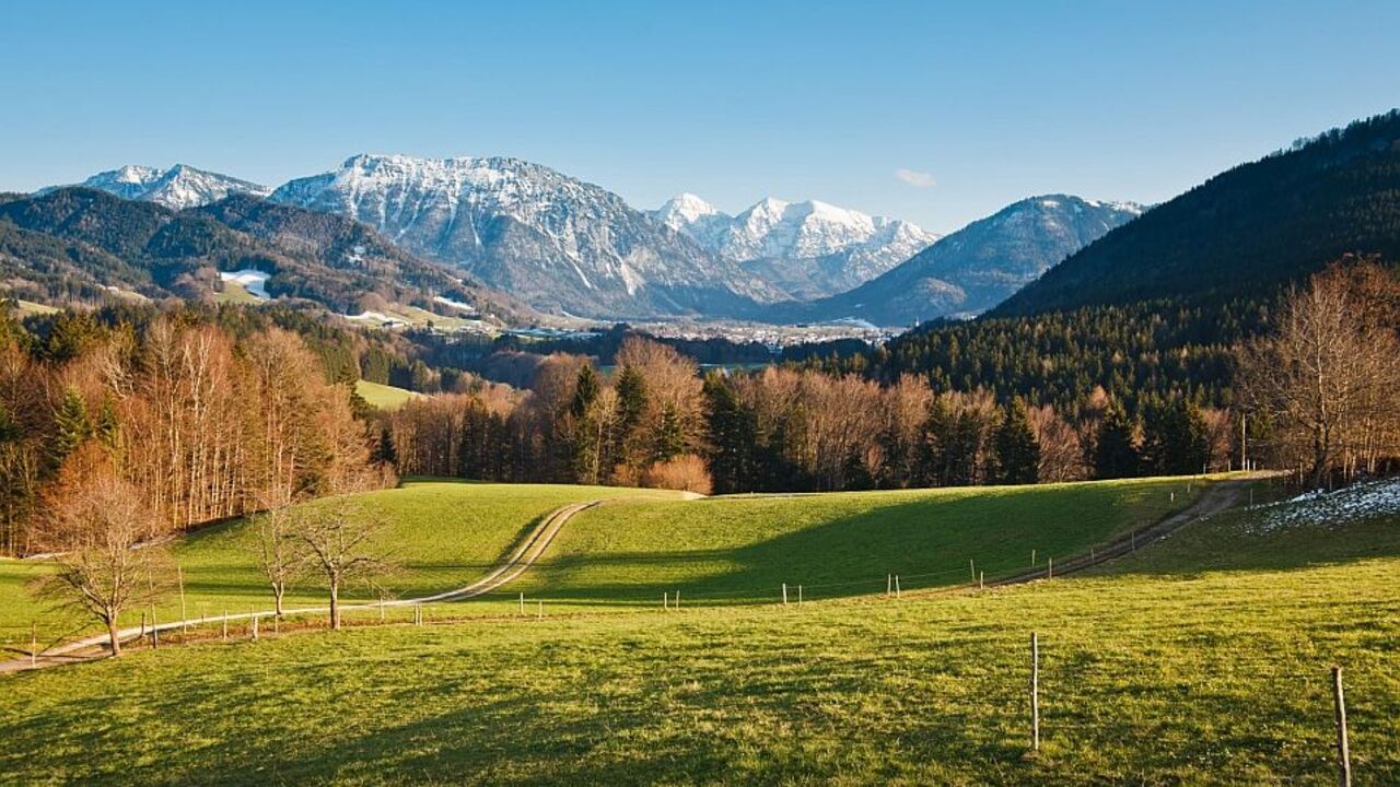 Blick auf Ruhpolding