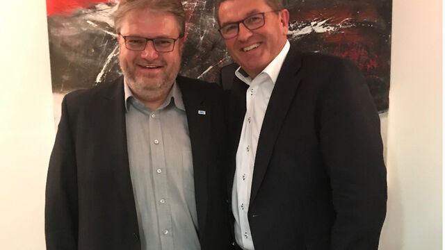 Gerd Scheuenstuhl und Franz Josef Pschierier