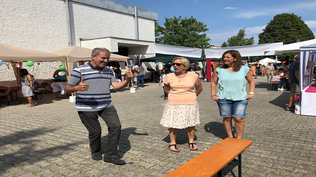 BAInfostand beim Blumenauer Sommerfest am 20.07.2019 CSU