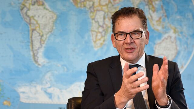 Entwicklungsminister Gerd Müller Gerd Müller