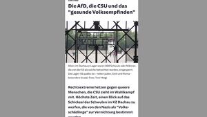 Ausschnitt aus einem Online-Artikel