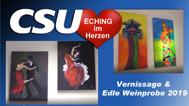 Vernissage & Edle Weinprobe 2019