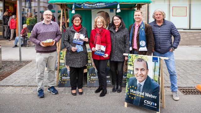 CSU Infostand am Frühlingsmarkt Geisenhausen CSU Infostand am Frühlingsmarkt Geisenhausen