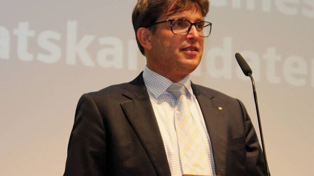 Rainer Schaal bei seiner Rede