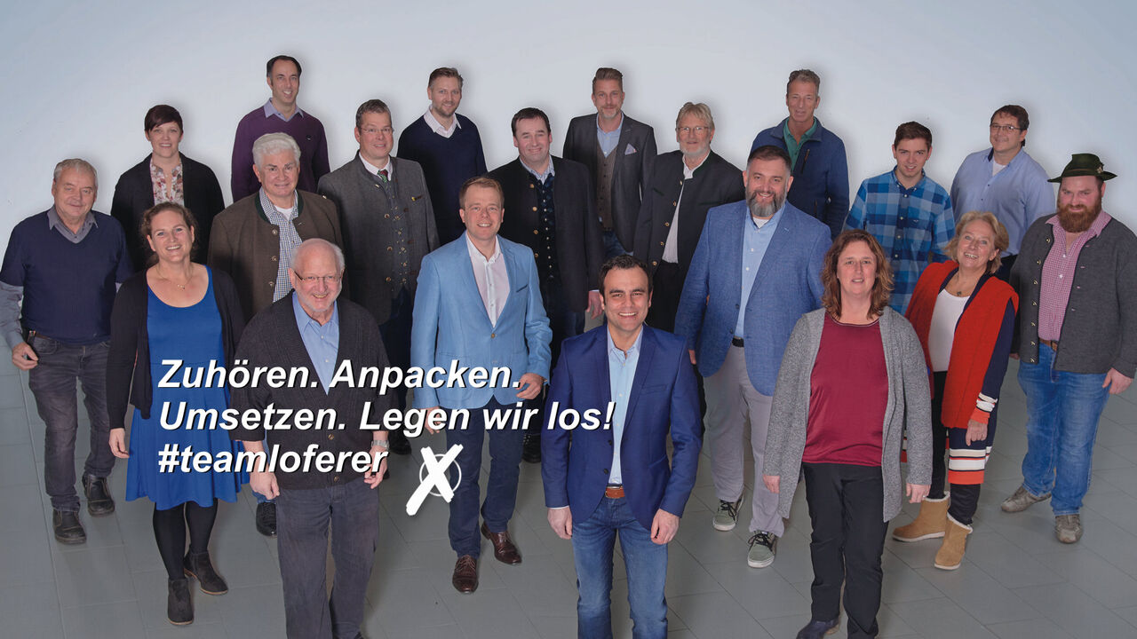Alois Loferer unser Bürgermeister für Bad Endorf und das starke CSU Team Alois Loferer unser Bürgermeister für Bad Endorf und das starke CSU Team - Für die stabile Entwicklung in Bad Endorf.