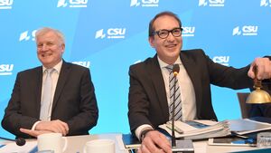 Seehofer und Dobrindt Seehofer und Dobrindt
