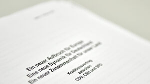 Koalitionsvertrag Koalitionsvertrag