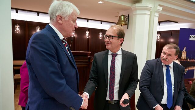 Horst Seehofer und Alexander Dobrindt Horst Seehofer und Alexander Dobrindt