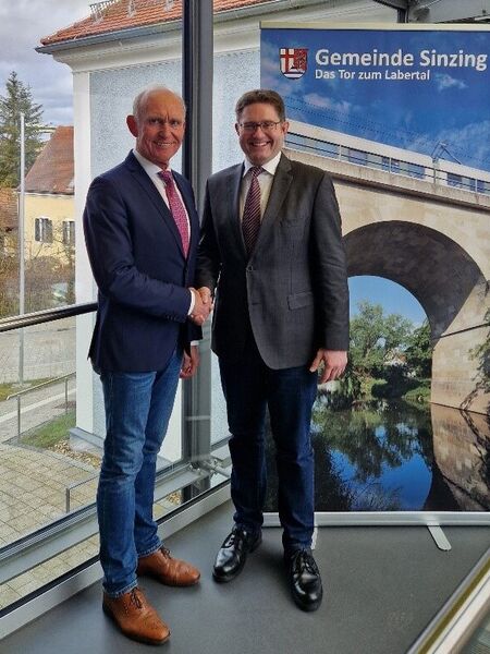 Gemeinde Sinzing Amtsübergabe