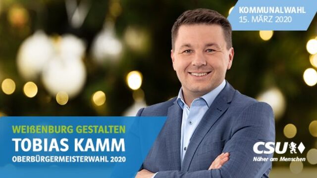 Tobias Kamm wird Oberbürgermeisterkandidat