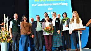 Der neugewählte Landesvorstand der AG ELF