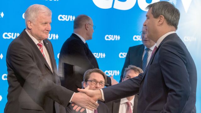 Horst Seehofer und Markus Söder Horst Seehofer und Markus Söder