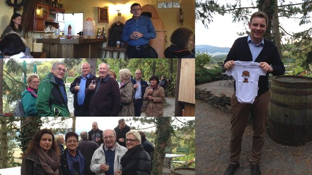 Fotocollage der Vorstandsitzung