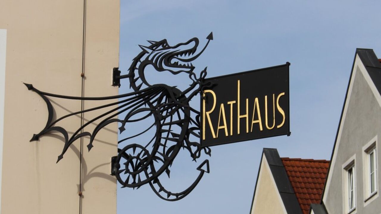 Rathausdrache in Wartenberg