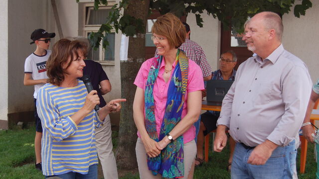 Meet and Greet beim Sommerfest mit Marlene Mortler