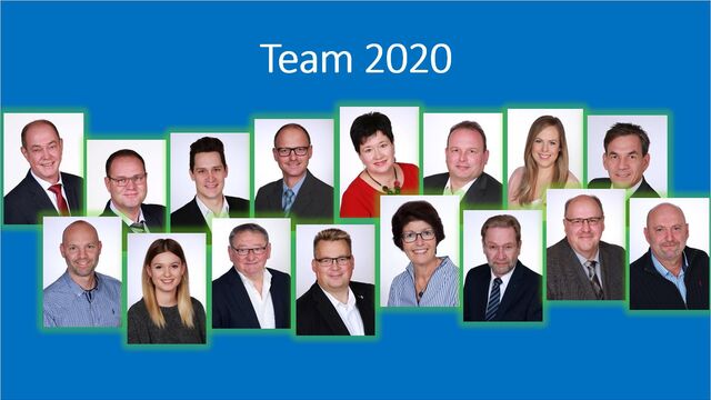 zur Wahl des Gemeinderats treten an: