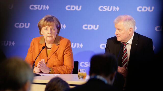 Angela Merkel und Horst Seehofer Angela Merkel und Horst Seehofer