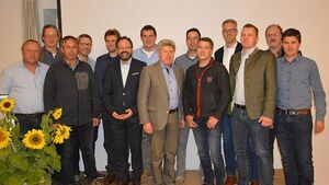 Die Mannschaft der Liste CSU/AWG Kandidaten der Liste CSU/AWG bei der Nominierung am 24.10.2019
