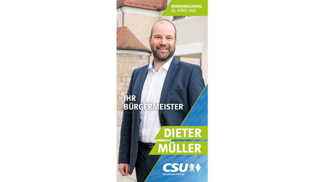 Bürgermeisterkandidat Dieter Müller