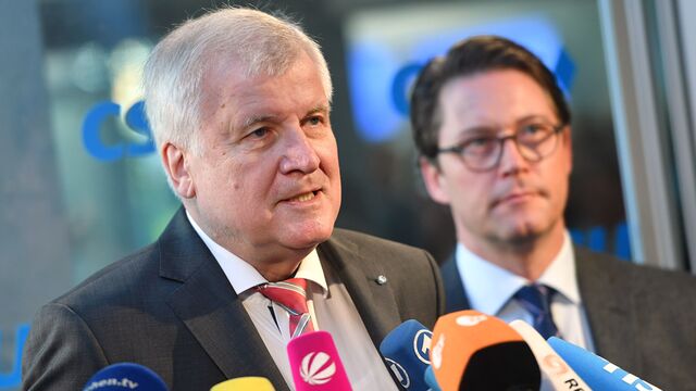 Horst Seehofer und Andreas Scheuer Horst Seehofer und Andreas Scheuer