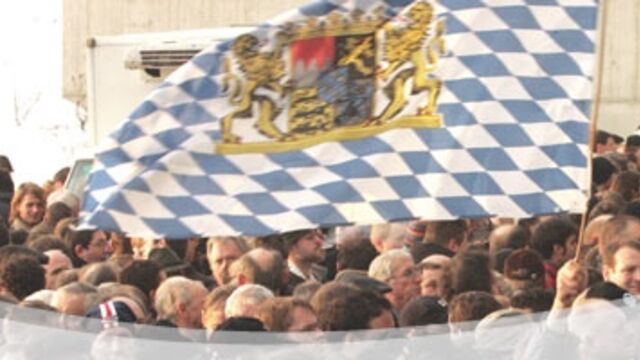 Foto Bayernflagge