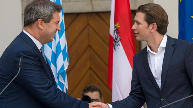 Markus Söder und Sebastian Kurz Markus Söder und Sebastian Kurz
