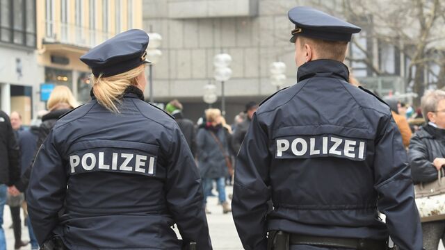 Polizisten in München Polizisten in München