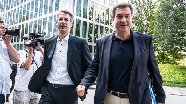 Markus Blume und Markus Söder
