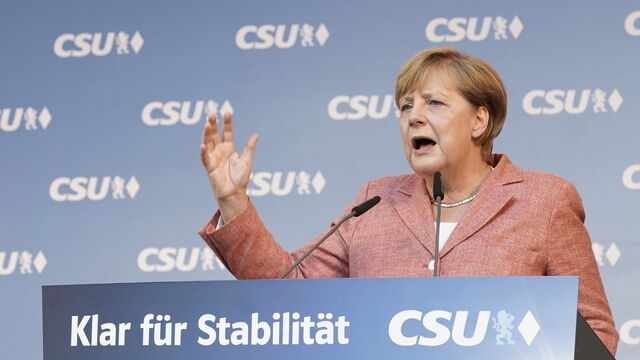 Merkel in Bad Kissingen