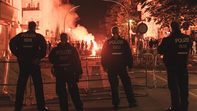 Berlin Krawalle - Rigaer 94 Berlin Krawalle - Rigaer 94