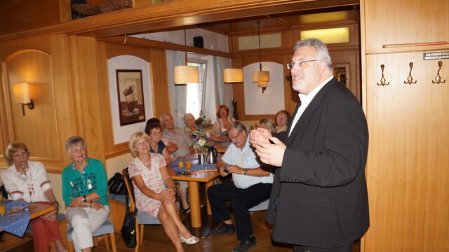 Erich Irlstorfer bei der Frauen Union